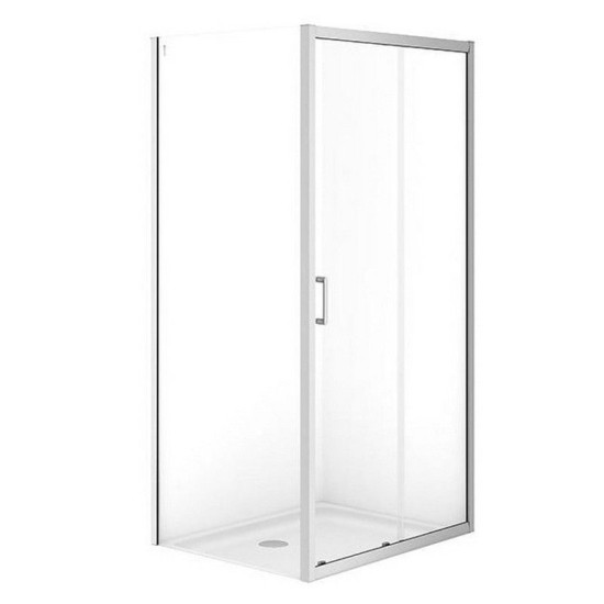 Душова кабіна Cersanit Brasco 100x80 S168-013 хром