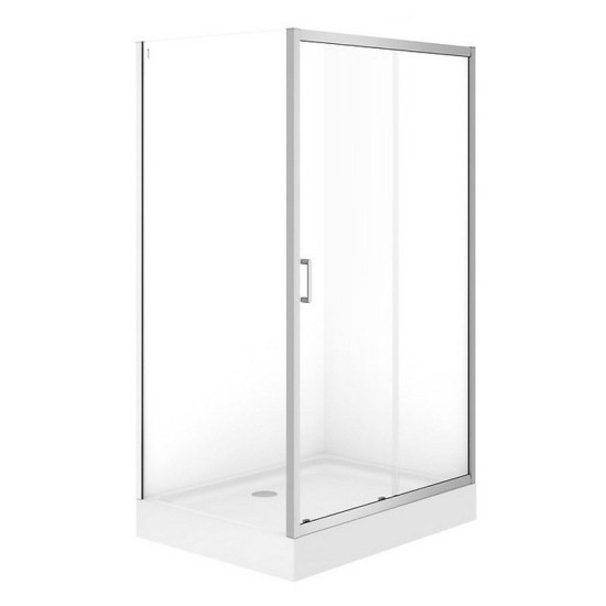 Душова кабіна Cersanit Brasco 120x90 S601-235 хром