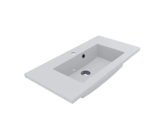 Тумба з раковиною Fancy Marble (Буль-Буль) Smith 700 + Fina Line 700