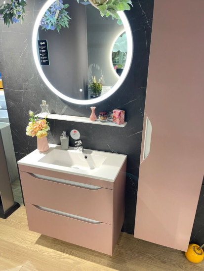 Тумба з раковиною Fancy Marble (Буль-Буль) Smith 700 + Fina Line 700