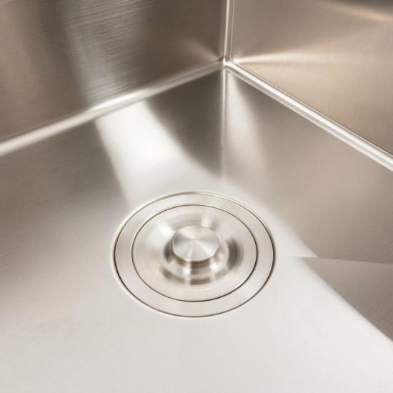 Кухонна мийка Valeso Handmade (65x50 см) нержавійка + Valeso FC-1 з висувним виливом