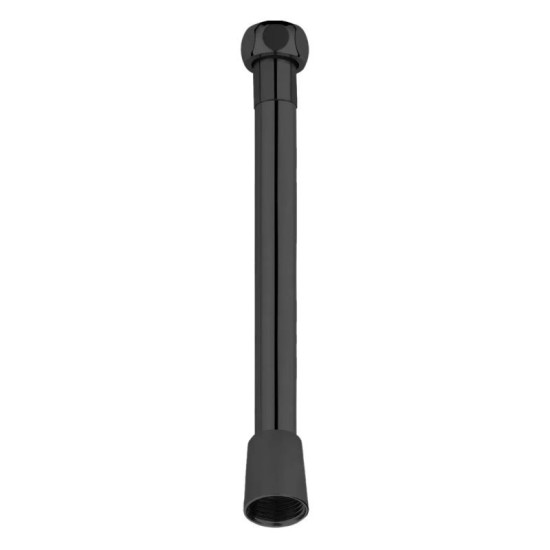 Душевой шланг Imprese PVC f03600110AF 1500 мм, anti-twist, блістер, черный матовый