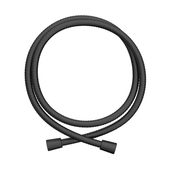 Душевой шланг Imprese SS f03600110SE 1500 мм, anti-twist, черный матовый