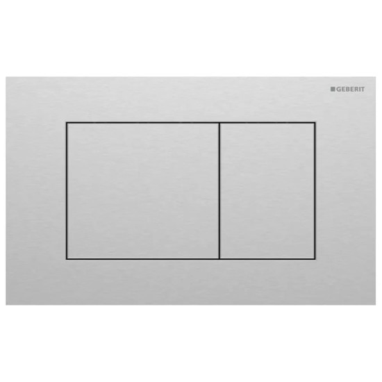 Панель змиву Geberit Sigma40 Square, нерж.сталь матова (115.629.FW.1)