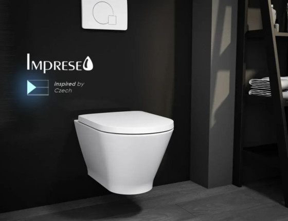 Унітаз підвісний Imprese LEDNICE rimless c06807900