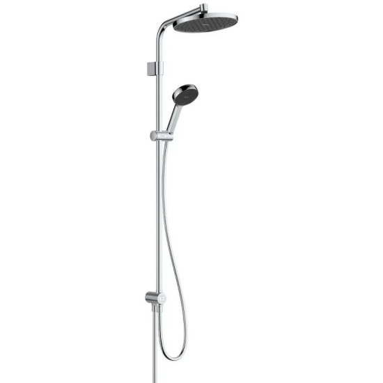 Душевая система Hansgrohe Activera S 240 1jet Showerpipe Reno EcoSmart 28074000
