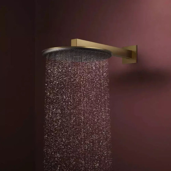 Лійка для верхнього душу Hansgrohe Raindance Alive S 300 24520140 шліфована бронза