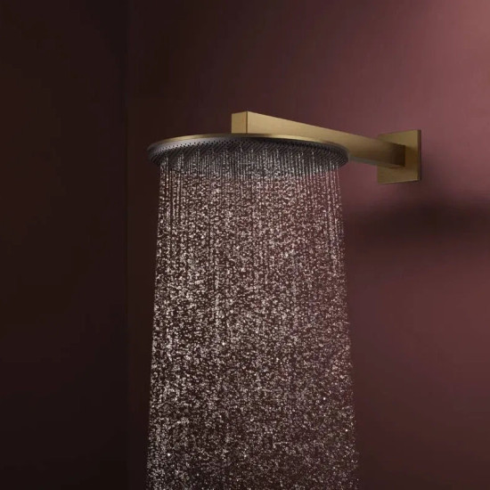 Лійка для верхнього душу Hansgrohe Raindance Alive S 300 24540140 шліфована бронза
