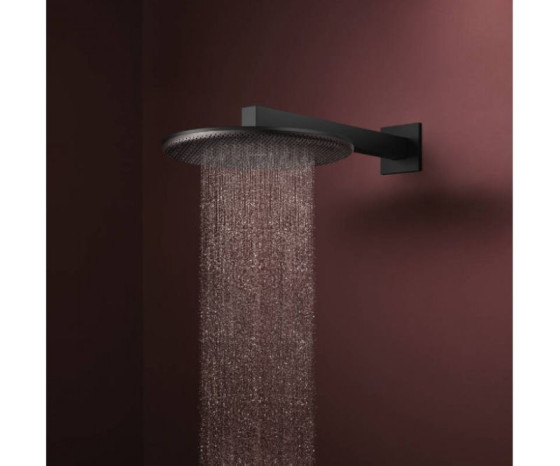 Лійка для верхнього душу Hansgrohe Raindance Alive S 300 24540670 чорний матовий