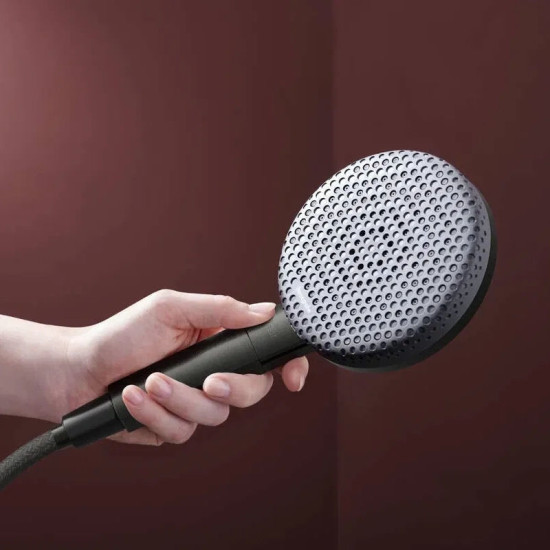 Лійка для ручного душу Hansgrohe Raindance Alive Select S 24500340 чорний шліфований хром