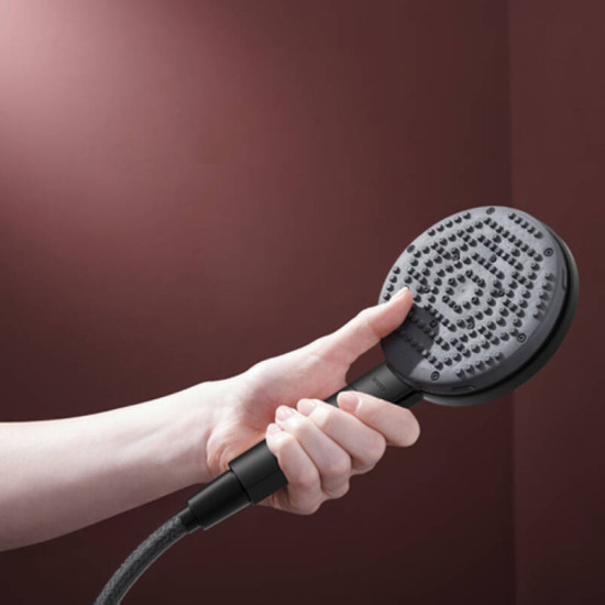 Лейка для ручного душа Hansgrohe Raindance Alive Select S 24500670 черный матовый