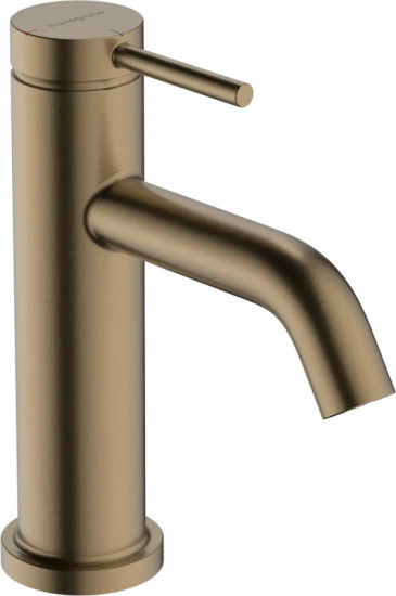 Змішувач для раковини Hansgrohe TECTURIS S 73305140 CoolStart,pop-up шліфована бронза