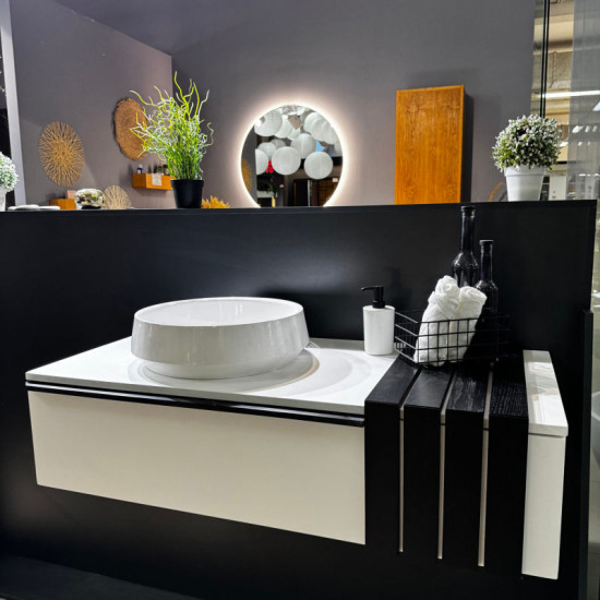Тумба під раковину Fancy Marble (Буль-Буль) LIPARI-1 1000