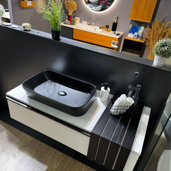 Тумба под раковину Fancy Marble (Буль-Буль) LIPARI-1 1100