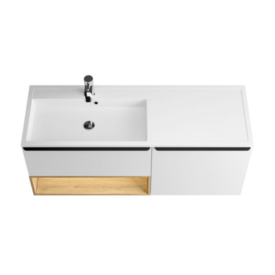 Тумба з раковиною Fancy Marble (Буль-Буль) Yaros белый