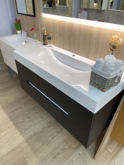 Тумба з раковиною Fancy Marble (Буль-Буль) GREENWICH білий