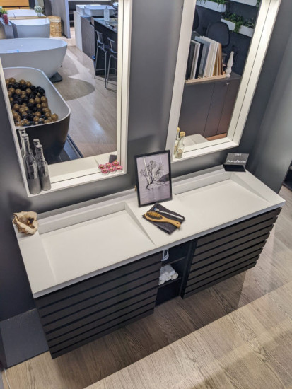 Тумба с раковиной Fancy Marble (Буль-Буль) OTONI 1600