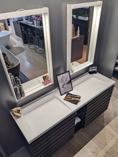 Тумба с раковиной Fancy Marble (Буль-Буль) OTONI 1600