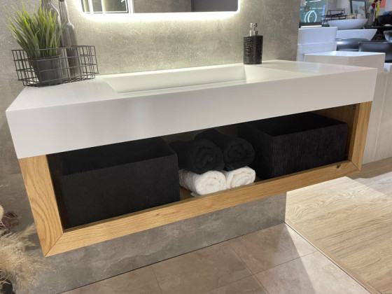 Тумба з раковиною Fancy Marble (Буль-Буль) RICCO