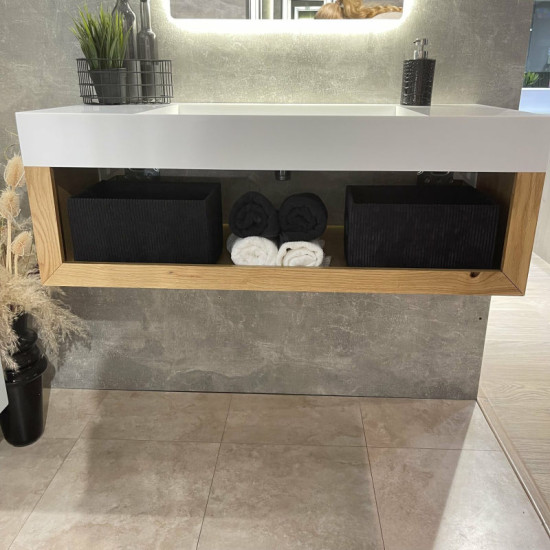 Тумба з раковиною Fancy Marble (Буль-Буль) RICCO