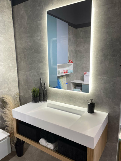 Тумба з раковиною Fancy Marble (Буль-Буль) RICCO