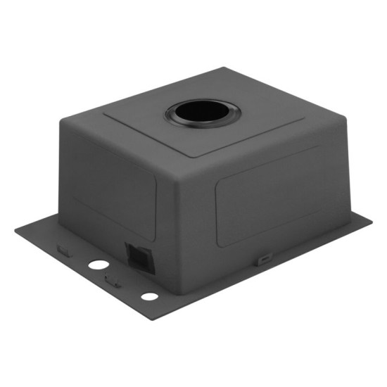 Кухонная мойка Kroner KRP PVD Schwarze - 4050HM (3,0/1,0 мм)