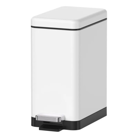 Ведро для мусора Koer TC-010210-08 10 л белый (KR5598)