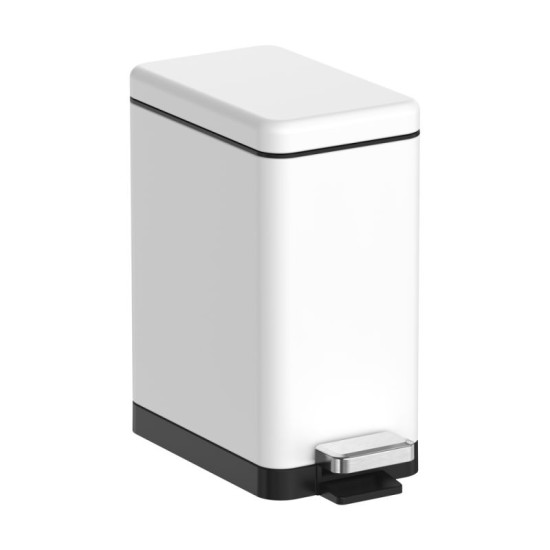 Ведро для мусора Koer TC-010210-08 10 л белый (KR5598)