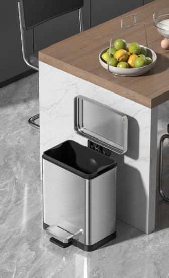 Відро для сміття Koer TC-010306-02 6 л нержавіюча сталь (KR5600)