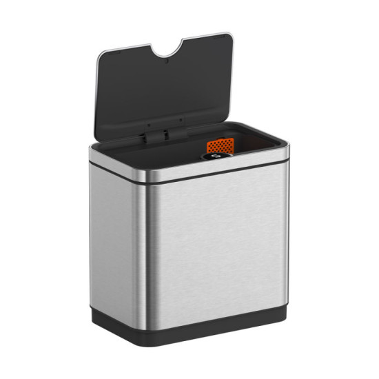 Відро для сміття Koer TC-020212-02 12 л нержавіюча сталь (KR5584)