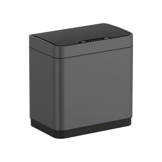 Відро для сміття Koer TC-020312-07 12 л графіт (KR5587)
