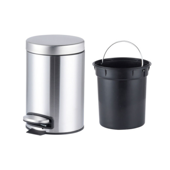 Ведро для мусора Mixxus Ellipse-TC0205 SS Color 5л нержавейка (MI7076)