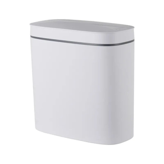 Відро для сміття Mixxus Flat-TC0109 White 9 л білий (MI7074)