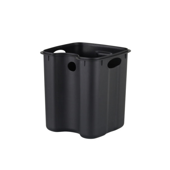 Ведро для мусора Zerix Kubix-TC0106 Black 6 л черный (ZX5890)