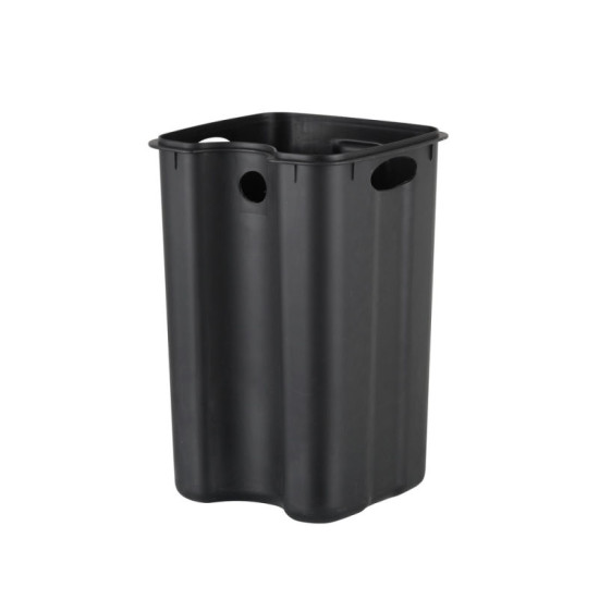 Ведро для мусора Zerix Kubix-TC0108 Black 8 л черный (ZX5892)