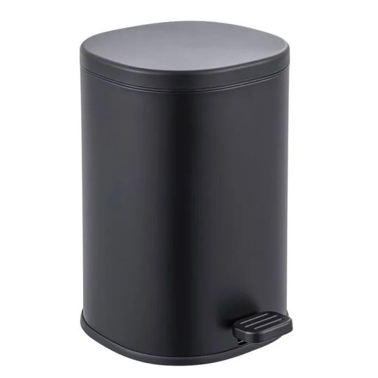 Ведро для мусора Zerix Prime-TC0105 Black 5л черный (ZX5902)