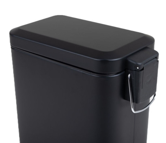 Відро для сміття Zerix Sansa-TC0105 Black 5 л чорний (ZX5894)