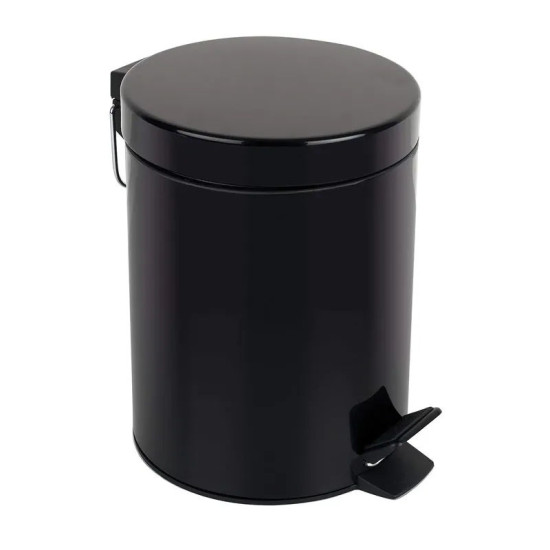 Відро для сміття Zerix Strong MB0130 Black (ZX4633)