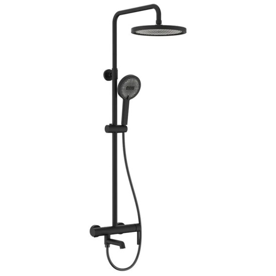 Душевая система Koer KB-56029-05 черный (KR5490)