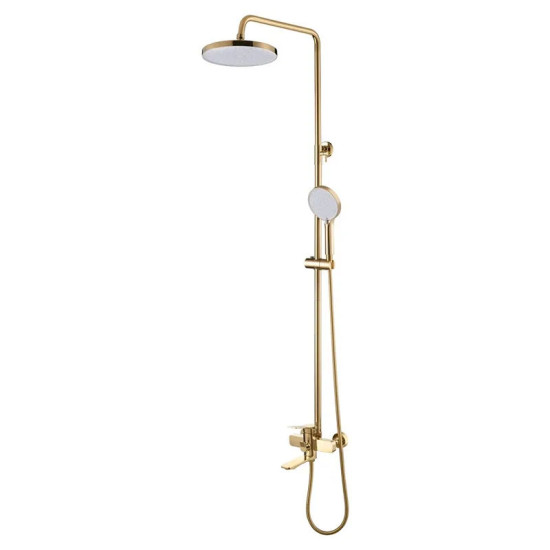 Душевая система Mixxus Wilson 009-J Brushed Gold (MI7124)