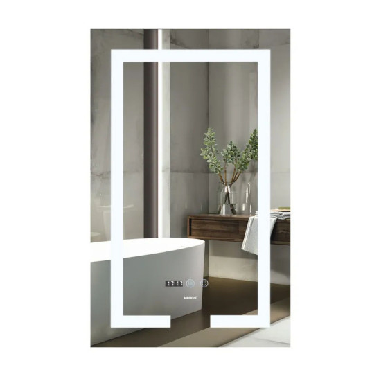 Дзеркало Mixxus HARD MR06-60x80-CASE с Led Touch, Anti-fog (MI7157)
