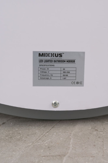 Зеркало Mixxus PLAIN MC02-80-CASE с Led Touch, Anti-fog (MI7158)