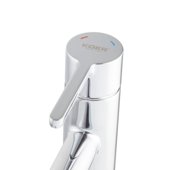 Смеситель для раковины Koer KB-10029-01 хром (KR5478)