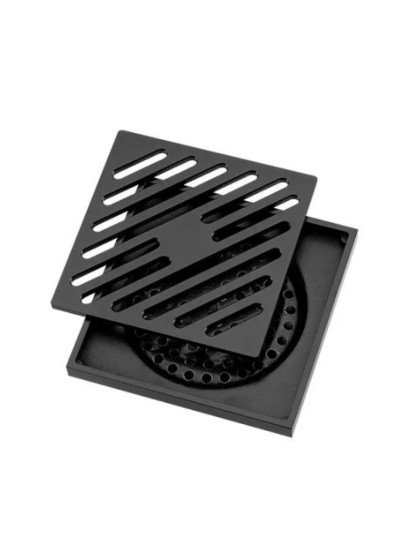 Точечный трап Koer FD10-100x100-180-Black (KR3414)