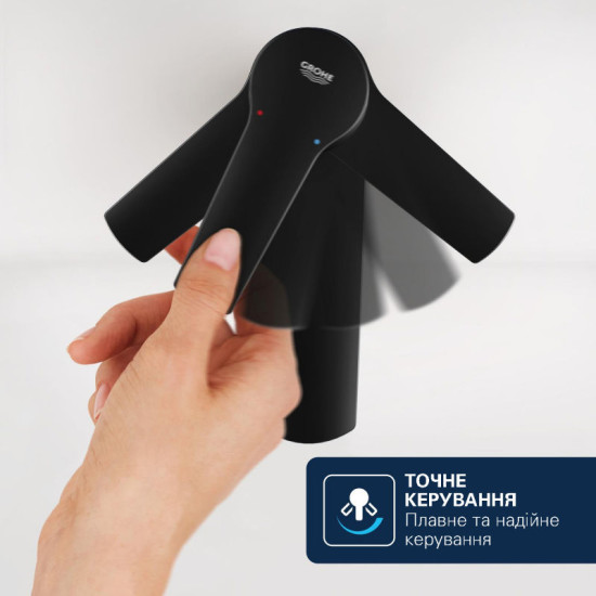 Змішувач для біде Grohe QuickFix Dice Black 1018772430