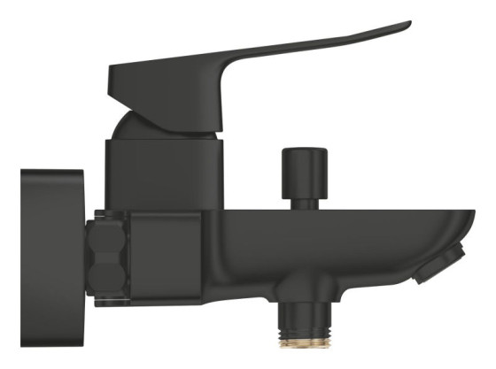 Смеситель для ванны Grohe QuickFix Dice Black 1018722430