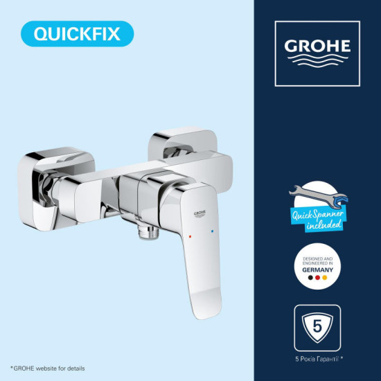 Змішувач для душу Grohe QuickFix Dice 1018740000