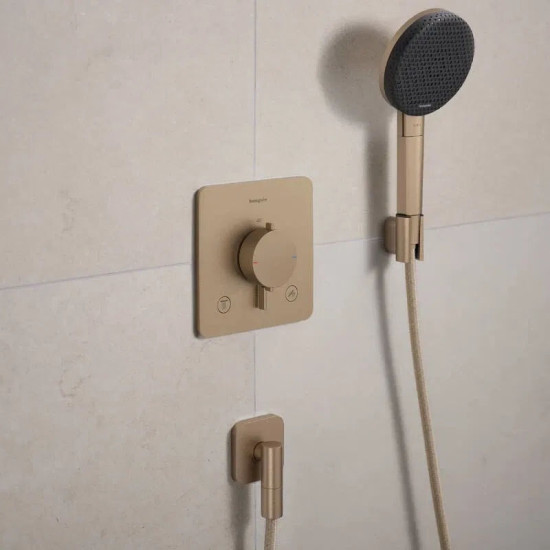 Держатель для ручного душа Hansgrohe Porter Fine, 28885140 бронза