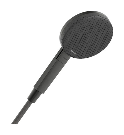 Лійка для ручного душу Hansgrohe Raindance Alive Select S 24511670 EcoSmart чорний матовий