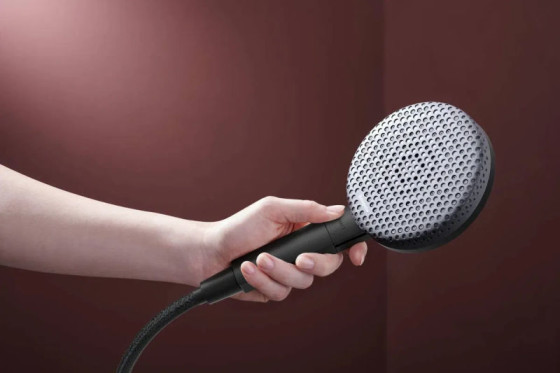Лійка для ручного душу Hansgrohe Raindance Alive Select S 24511670 EcoSmart чорний матовий